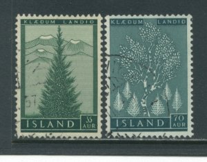 Iceland 306-7  Used (3