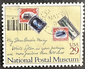 US #2782 Used VF 29c National Postal Museum 1993 [G7.1.4]