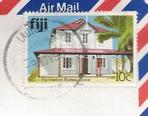 Fiji 414 (used on paper) 10c Visitors Bureau