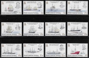 British Antarctic Territory  Scott #'s 387 - 398 MNH