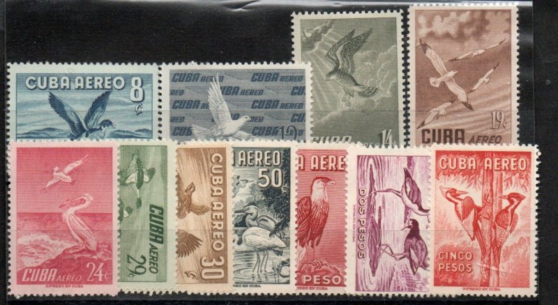 Cuba C136-C146 Set Mint hinged