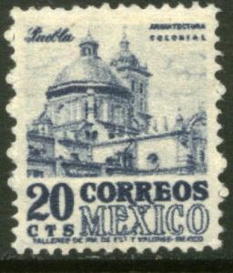 MEXICO 860 20cts 1950 Definitive 1st Printing wmk 279 MH