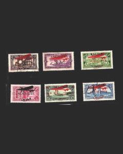 VINTAGE: ALAOUITES 1926-30 OG,USD SCOT # C9,C11,C17,C18,C20,C19 $ 78 # 1926W-B90