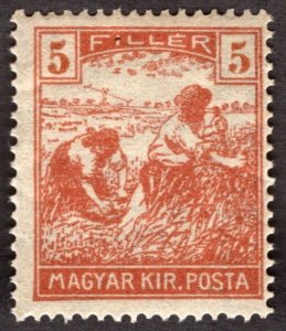 1920, Hungary 5f, MNH, Sc 335