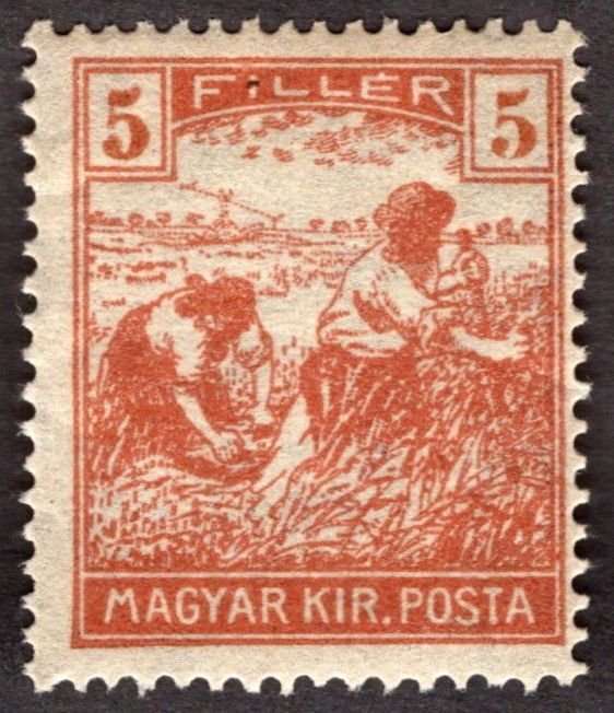 1920, Hungary 5f, MNH, Sc 335