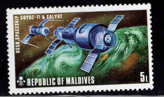 Maldive Islands Scott 487 MNH** Copernicus Futuristic flight station