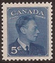 Canada - Scott# (010 - MNH single) 288 (1949) VF King Geo...