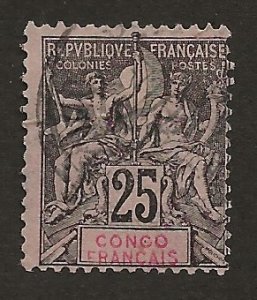 French Congo 27 Used