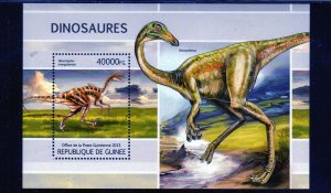 GUINEA 2013 DINOSAURS MINT VF NH O.G S/S (46GU )