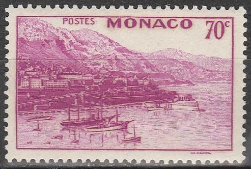 Monaco #166B  F-VF Unused  (S3981)