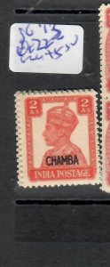 INDIA CHAMBA  KGVI  2 A     SG 113          MNH    P0614H