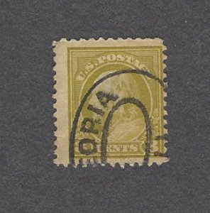 508 - 8¢ Franklin - olive bister
