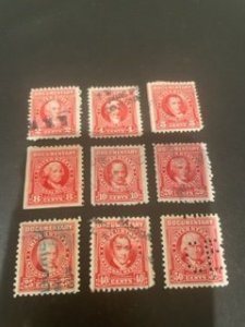 US sc R655, R657-R664 u