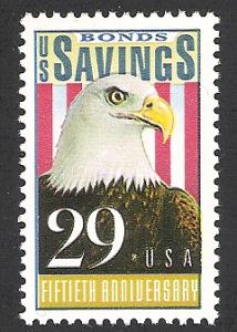 US Cat # 2534, Savings Bonds, MNH*-