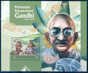 MOZAMBIQUE 2012  'MAHATMA GANDHI ' SOUVENIR SHEET MINT NH