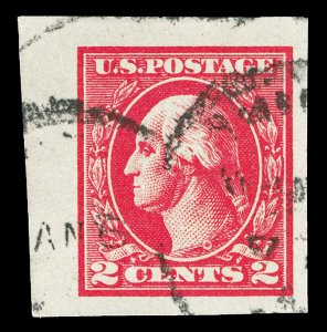 Scott 534 1920 2c Washington Offset Type Va Used VF Jumbo Cat $15