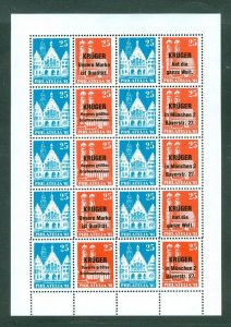 Germany, 1981 Poster Stamp, Sheet MNH. Philatelia ,81 With Special Kruger