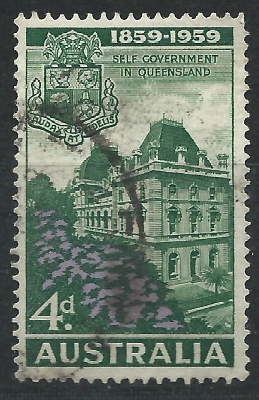 Australia 1959 - Centenary of self-government in Queensland - SG332 used