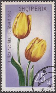 Albania #1349 Tulips USED