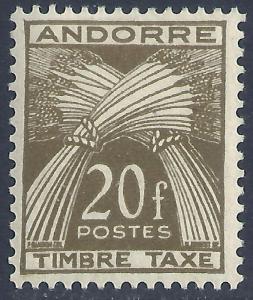 ANDORRA-FRENCH SCOTT J39