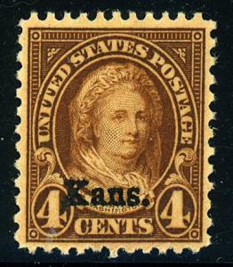 U.S. #662 MINT OG NH