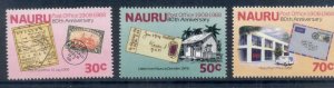 Nauru 1988 Nauru Post Office 80th Anniv. MUH