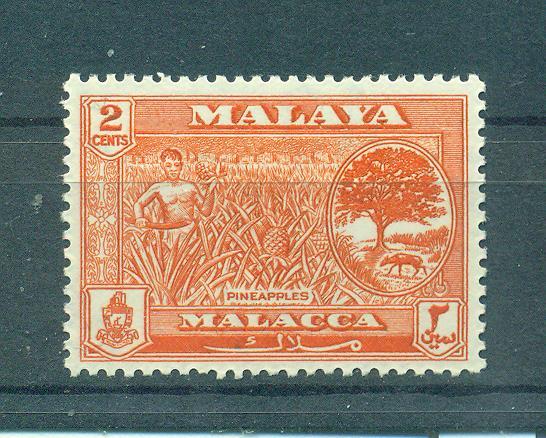 Malaya - Malacca sc# 57 mh cat value $.25