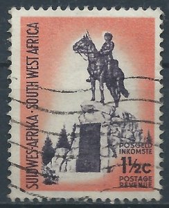 South West Africa 1961 - 1½c Soldier Monument - SG173 used