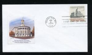 US 1781 American Arch. Boston State House UA picture cachet FDC