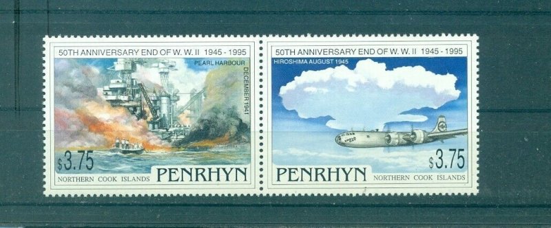 Penrhyn - Sc# 444. 1995 50th Ann. End WWII. MNH. $22.00. 