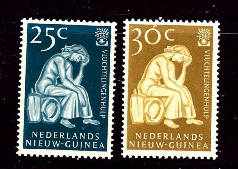 Netherlands New Guinea 39-40 MNH 1960 World Refugee Year