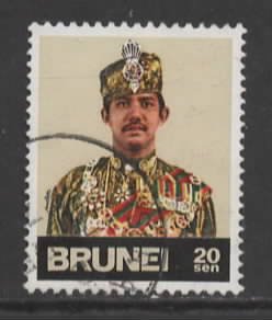 Brunei Sc # 199 used wm 314 (RRS)