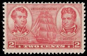 PCBstamps   US # 791 2c Navy Commemoratives, MNH, (3)