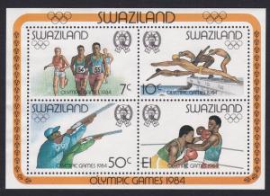 Swaziland Olympic Games Los Angeles MS SG#MS461 SC#456a