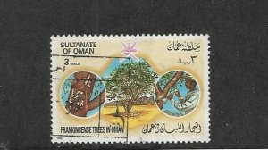 Oman, Postage Stamp, #286 Used, 1985 Trees 