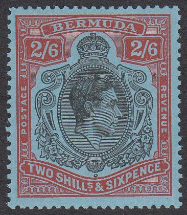 Bermuda 124a, SG117c MLH Perf 13 CV $26.00