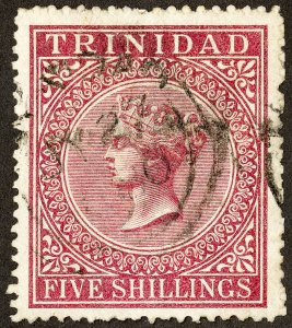 Trinidad Stamps # 56 Used XF Scott Value $90.00