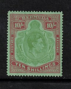 Bermuda SG #119b Very Fine Mint Original Gum Hinged Line Perf