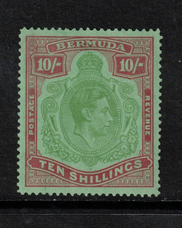 Bermuda SG #119b Very Fine Mint Original Gum Hinged Line Perf