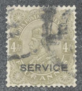 DYNAMITE Stamps: India Scott #O86  USED