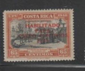 COSTA RICA #C153 1947 6c COLUMBUS IN CARIARI MINT VF NH O.G