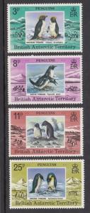 British Antarctic Territory 72-5 Penguins mnh