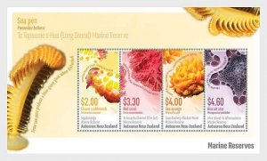 New Zealand / Nieuw-Zeeland - Postfris/MNH - Sheet Marine Reserve 2024