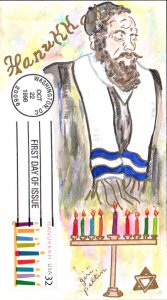 #3118 Hanukkah Peltin FDC