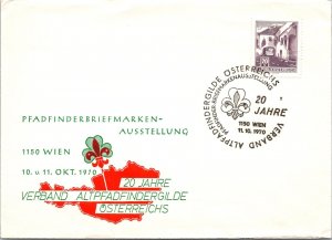 Austria 1970 - 20 Yrs Association of Old Scouts Guild Austria - F42999