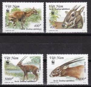 Vietnam, Fauna, Animals MNH / 2000