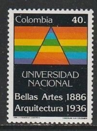 1986 Columbia - Sc 957 - MNH VF - 1 single - National University