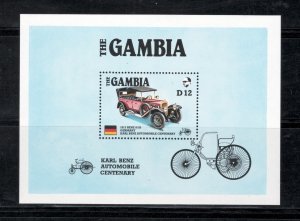 Gambia 1986 Classic Car 1913 Benz 8/20 Scott # 628 MNH