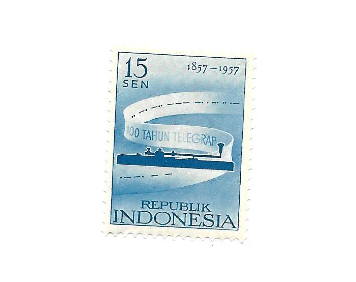 Indonesia 1957 - M - Scott #437 *