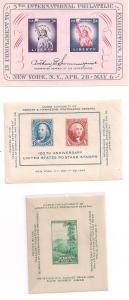 US SOUV SHEET COL, MNH, OG